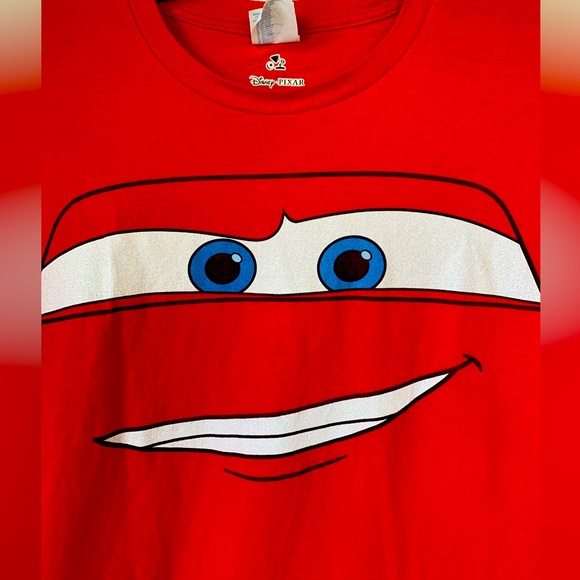 Disney Pixar Tops - Disney Pixar (XL) “CARS” Red Short Sleeve T-Shirt